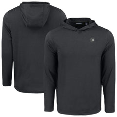 Chicago Cubs Cutter & Buck Coastline Epic Comfort Eco Recycled Long Sleeve Hoodie T-Shirt | MLB Online