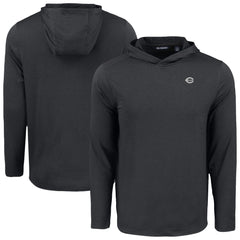 Cincinnati Reds Cutter & Buck Coastline Epic Comfort Eco Recycled Long Sleeve Hoodie T-Shirt | MLB For sale