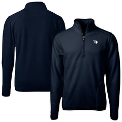 Cleveland Guardians Cutter & Buck Cascade Eco Fleece Quarter-Zip Jacket | MLB On Sale