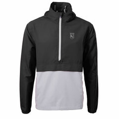 Kansas City Royals Cutter & Buck Charter Eco Recycled Anorak Half-Zip Hoodie Jacket | MLB Outlet