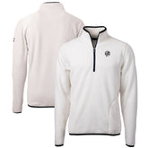 New York Yankees Cutter & Buck Cascade Eco Fleece Quarter-Zip Jacket | MLB Sale