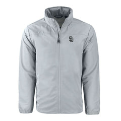 San Diego Padres Cutter & Buck Charter Eco Recycled Full-Zip Hoodie Jacket | MLB On Sale