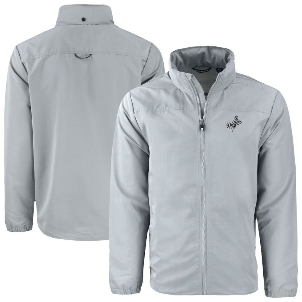 Los Angeles Dodgers Cutter & Buck Charter Eco Recycled Full-Zip Hoodie Jacket | MLB Online