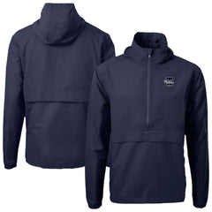 Philadelphia Phillies Cutter & Buck Charter Eco Recycled Anorak Half-Zip Hoodie Jacket | MLB Online