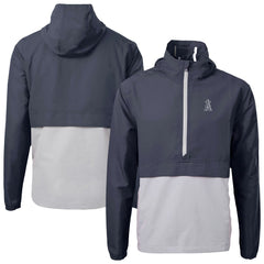 Los Angeles Angels Cutter & Buck Charter Eco Recycled Anorak Half-Zip Hoodie Jacket | MLB New