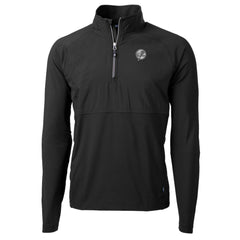 New York Yankees Cutter & Buck Adapt Eco Hybrid Raglan DryTec Quarter-Zip Jacket | MLB New