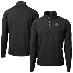 Philadelphia Phillies Cutter & Buck Adapt Eco Hybrid Raglan DryTec Quarter-Zip Jacket | MLB Discount