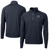 New York Mets Cutter & Buck Adapt Eco Hybrid Raglan DryTec Quarter-Zip Jacket | MLB Online