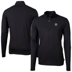 Seattle Mariners Cutter & Buck Virtue Eco Pique Quarter-Zip Jacket | MLB Online