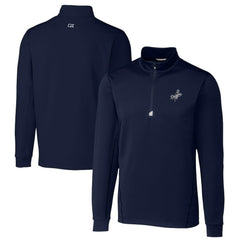 Los Angeles Dodgers Cutter & Buck Big & Tall Traverse Stretch Quarter-Zip Pullover Top | MLB Shop