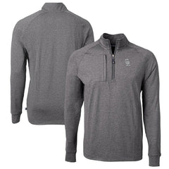 Colorado Rockies Cutter & Buck Big & Tall Adapt Eco Raglan Quarter-Zip Jacket | MLB Near me