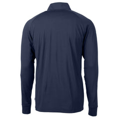 Los Angeles Dodgers Cutter & Buck Big & Tall Adapt Eco DryTec Raglan Quarter-Zip Jacket | MLB On Sale