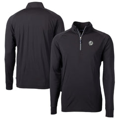 New York Yankees Cutter & Buck Big & Tall Adapt Eco DryTec Raglan Quarter-Zip Jacket | MLB US