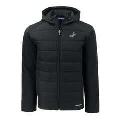 Los Angeles Dodgers Cutter & Buck Big & Tall Evoke Hybrid Eco Softshell Recycled Full-Zip Hooded PrimaLoft Jacket | MLB On Sale
