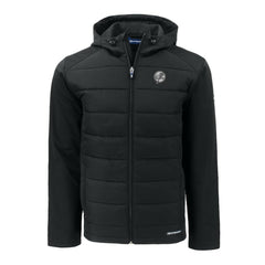 New York Yankees Cutter & Buck Big & Tall Evoke Hybrid Eco Softshell Recycled Full-Zip Hooded PrimaLoft Jacket | MLB US
