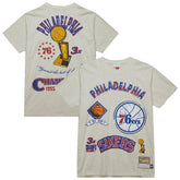 Philadelphia 76ers Hardwood Classics Legacy Defined Retro Championship T-Shirt For Sale