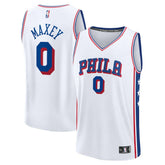 Tyrese Maxey Philadelphia 76ers Youth Fast Break Replica Player Jersey On Sale
