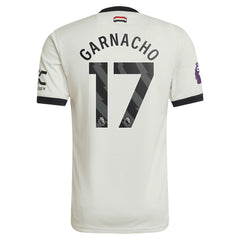Alejandro Garnacho Manchester United Originals 2024/25 Third Jersey Cream - Adidas