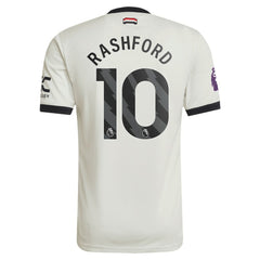 Marcus Rashford Manchester United Originals 2024/25 Third Jersey Cream - Adidas