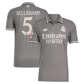 Jude Bellingham Real Madrid Originals 2024/25 Third Player Jersey Charcoal - Adidas