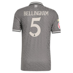 Jude Bellingham Real Madrid Originals 2024/25 Third Player Jersey Charcoal - Adidas