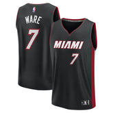 Kel'el Ware Miami Heat Fast Break Replica Player Jersey For Sale