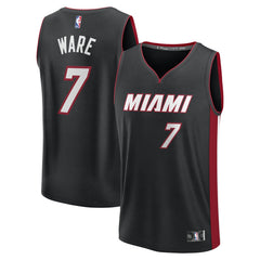 Kel'el Ware Miami Heat Youth Fast Break Replica Player Jersey Discount