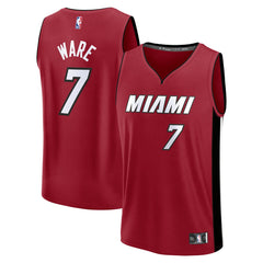 Kel'el Ware Miami Heat Youth Fast Break Player Jersey Online