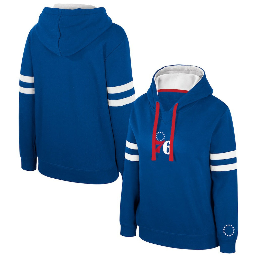Philadelphia 76ers Stadium Essentials Women's Road Game Pullover Hoodie On Sale