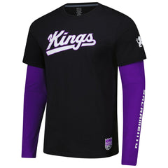 Sacramento Kings Stadium Essentials Unisex Spectator 2fer Long Sleeve T-Shirt On Sale