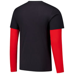 Chicago Bulls Stadium Essentials Unisex Spectator Twofer Long Sleeve T-Shirt sale Outlet