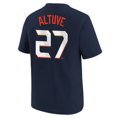 Jose Altuve Houston Astros Nike Youth Fuse City Connect Name & Number T-Shirt | MLB Outlet