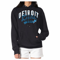Detroit Lions G-III 4Her by Carl Banks Women's Filigree Fleece Tri-Blend Pullover Hoodie