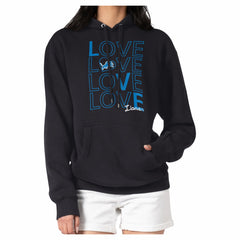 Detroit Lions G-III 4Her by Carl Banks Women's Love Team Fleece Tri-Blend Pullover Hoodie