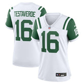 New York Jets Nike Vinny Testaverde Women's Classic Alternate Retired Player Game Jersey