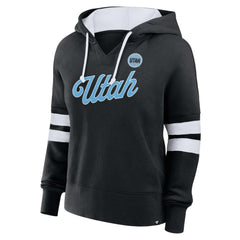 Utah Mammoth Fanatics Women's Oversized Seize V-Neck Pullover Hoodie Outlet