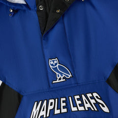 Toronto Maple Leafs OVO x Starter Half-Zip Hooded Jacket Sale