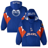 Edmonton Oilers OVO x Starter Half-Zip Hooded Jacket Online
