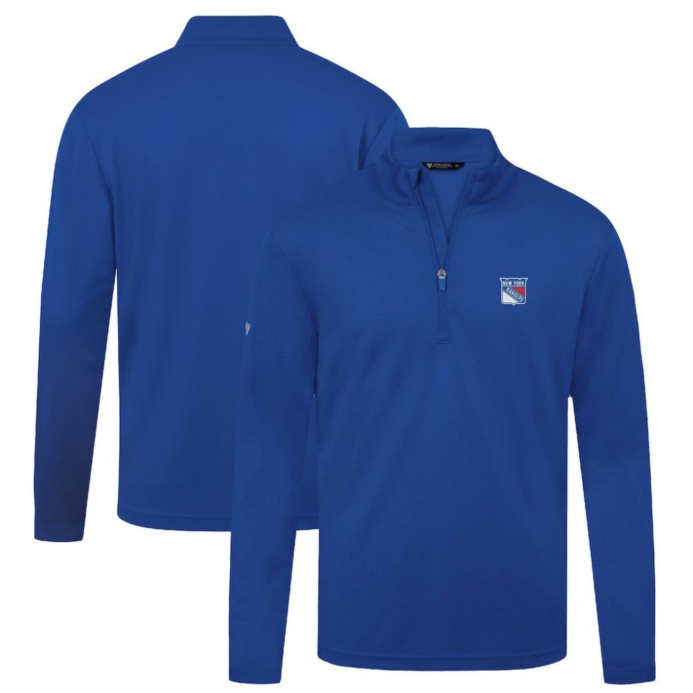 New York Rangers Levelwear Heron Insignia Core Quarter-Zip Jacket Sale