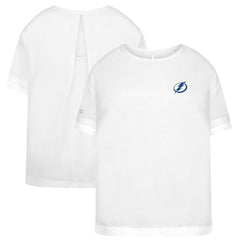 Tampa Bay Lightning Levelwear Women's Tulip Primary Logo T-Shirt Outlet