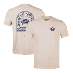 Columbus Blue Jackets Levelwear Richmond Stained Glass T-Shirt Outlet
