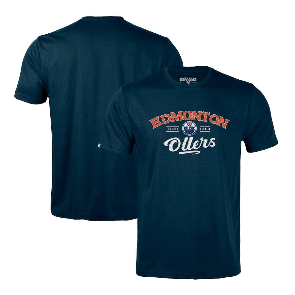 Edmonton Oilers Levelwear Richmond Ice Wall T-Shirt Online