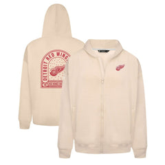 Detroit Red Wings Levelwear Uphill Stained Glass Full-Zip Hoodie Jacket Discount