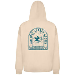 San Jose Sharks Levelwear Uphill Stained Glass Full-Zip Hoodie Jacket On Sale