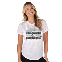 San Francisco Giants Concepts Sport Women's Infuse Knit Top | MLB For sale