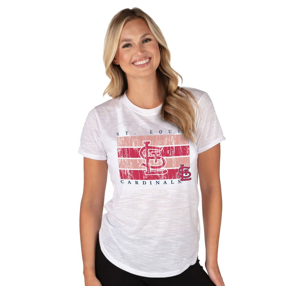 St. Louis Cardinals Concepts Sport Women's Infuse Knit Top | MLB Outlet