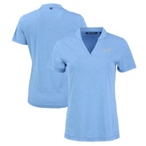 Kansas City Royals Cutter & Buck Women's Forge Stretch Blade DryTec V-Neck Polo | MLB Near me