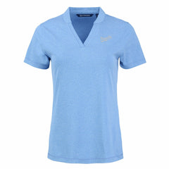 Kansas City Royals Cutter & Buck Women's Forge Stretch Blade DryTec V-Neck Polo | MLB Near me
