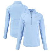 Kansas City Royals Cutter & Buck Women's Peshastin Eco Fleece Recycled Raglan Half-Zip Top | MLB Sale