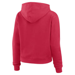 Arizona Cardinals WEAR by Erin Andrews Women's Plus Size Waffle Hoodie Pullover Top